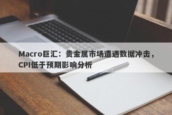 Macro巨汇：贵金属市场遭遇数据冲击，CPI低于预期影响分析