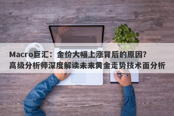 Macro巨汇：金价大幅上涨背后的原因？高级分析师深度解读未来黄金走势技术面分析