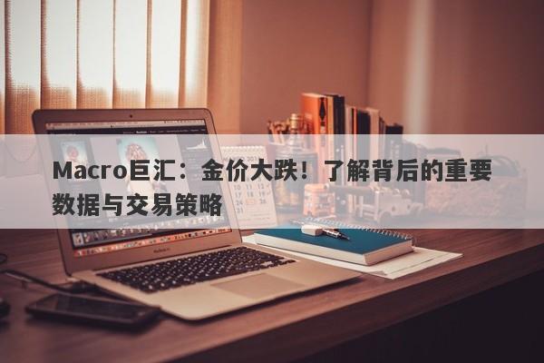 Macro巨汇：金价大跌！了解背后的重要数据与交易策略