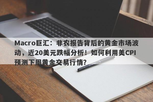 Macro巨汇：非农报告背后的黄金市场波动，近20美元跌幅分析！如何利用美CPI预测下周黄金交易行情？